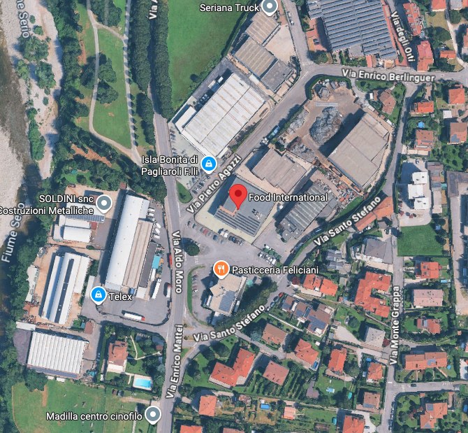 Mappa: Via Agazzi 7, Villa di Serio (BG)