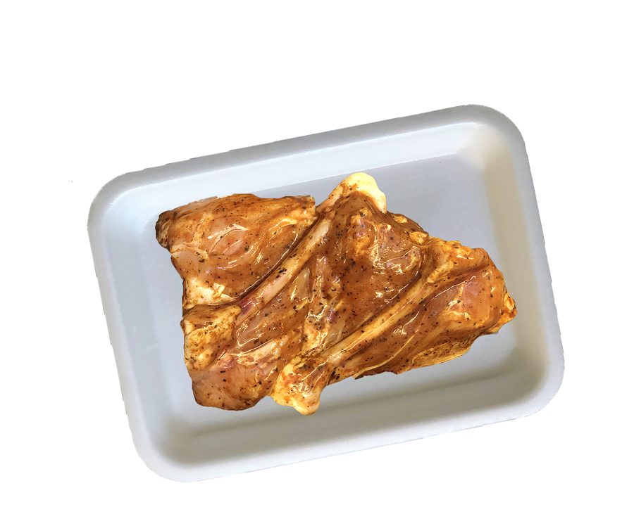 Fuselli di pollo al curry
